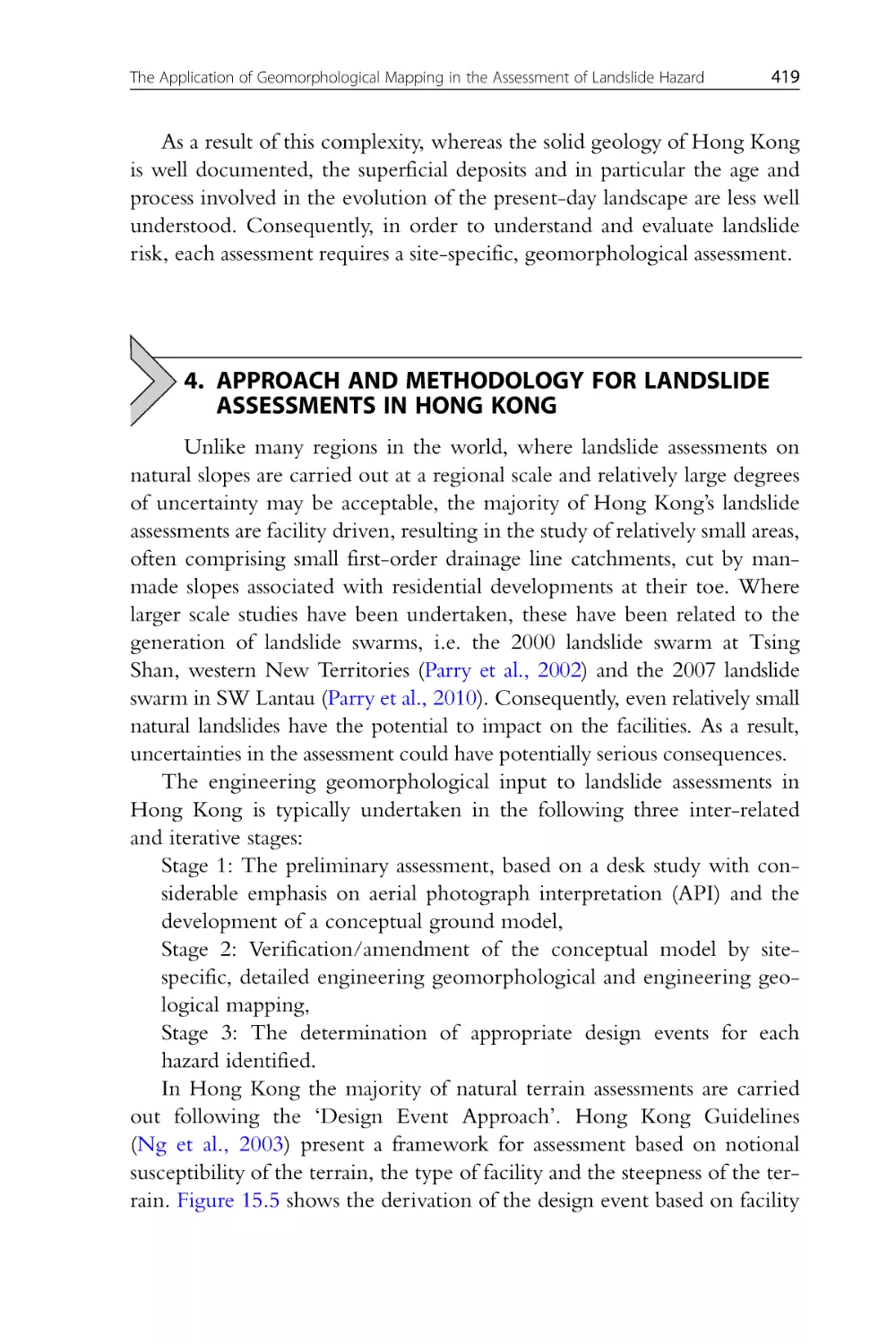 4. Approach and Methodology for Landslide Assessments in Hong Kong