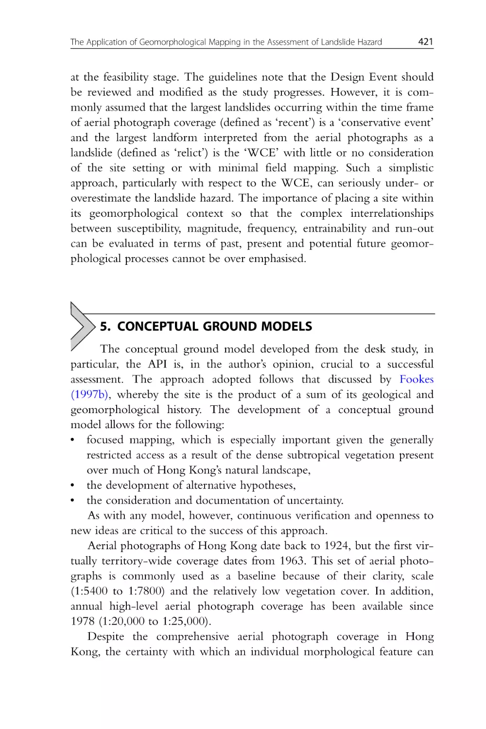 5. Conceptual Ground Models