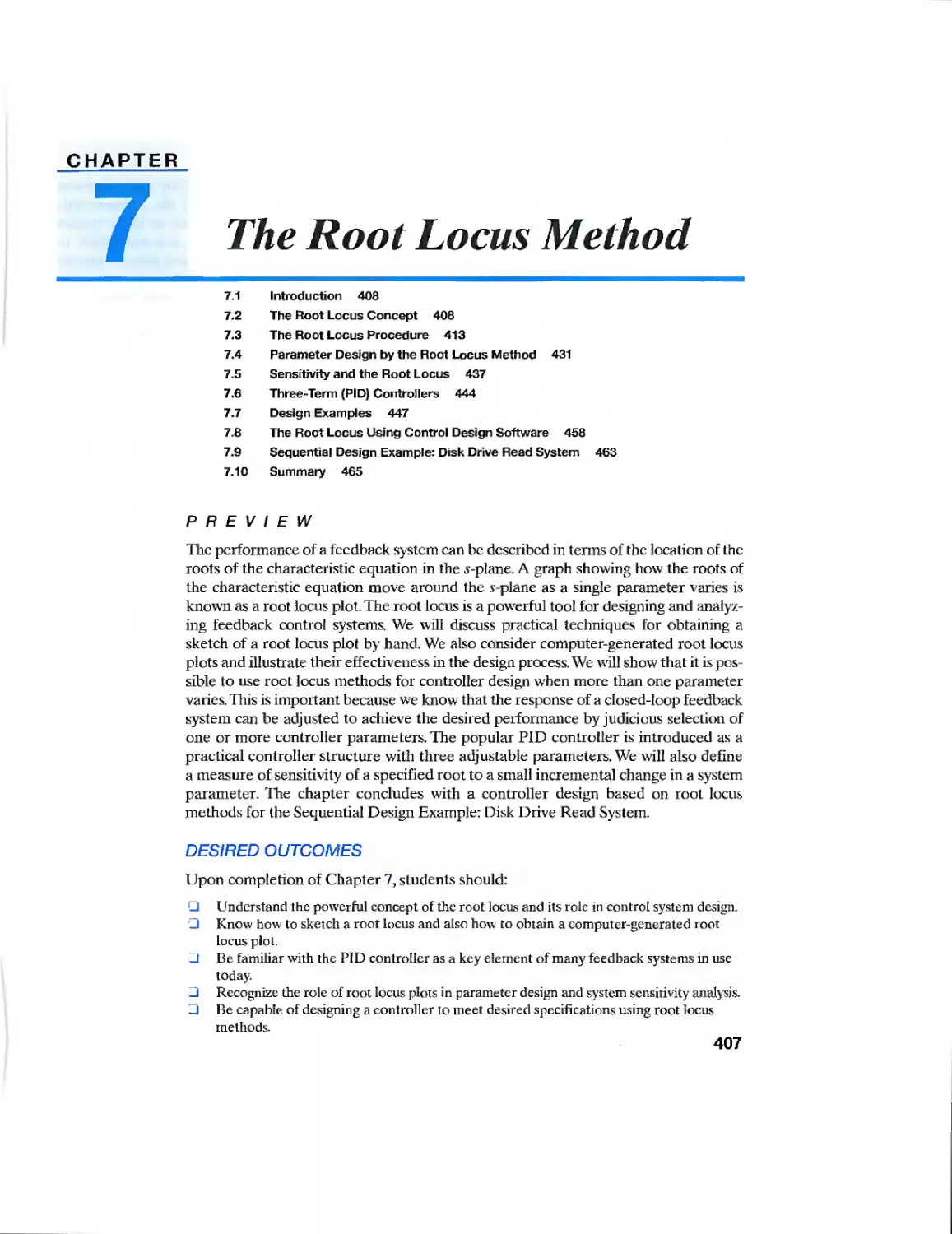 7 The Root Locus Method
