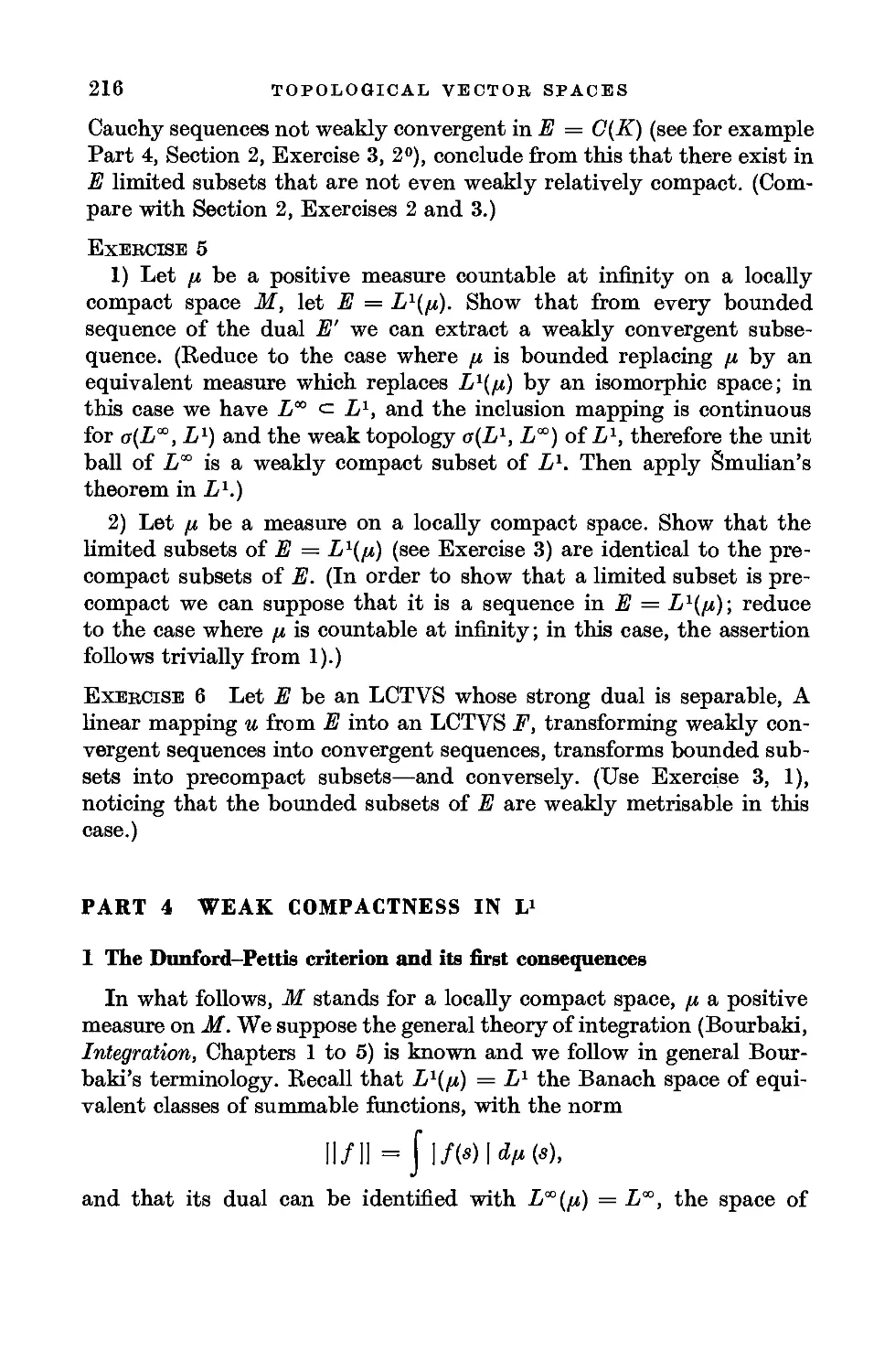 Part 4 Weak compactness in L^1