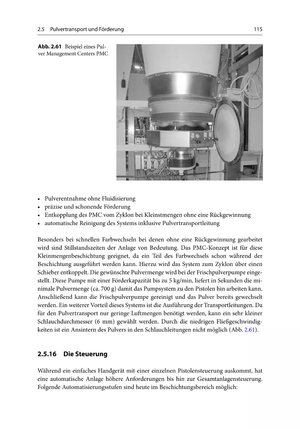 2.5.16 Die Steuerung