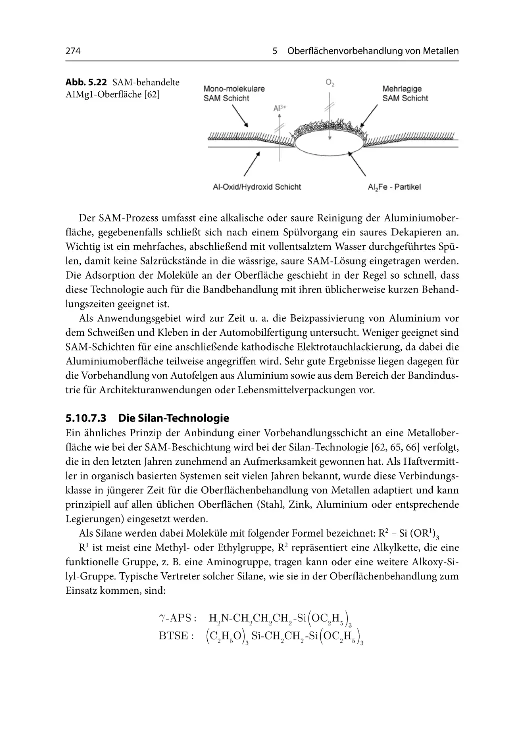 5.10.7.3 Die Silan-Technologie