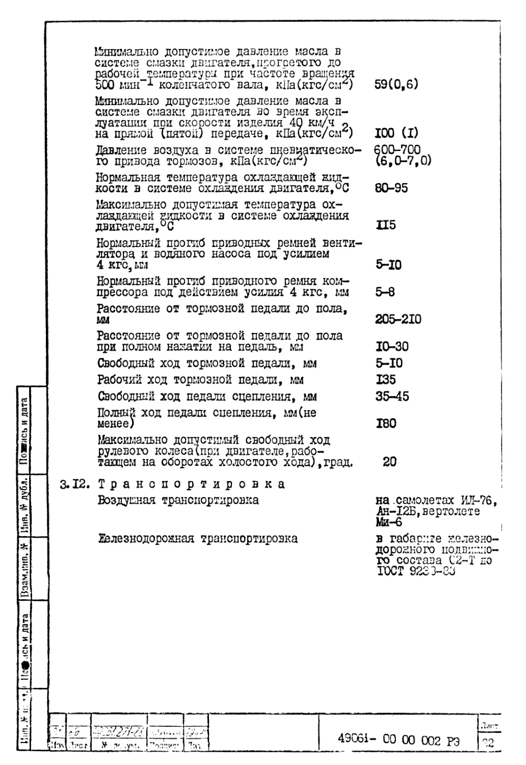 3.12. Транспортировка