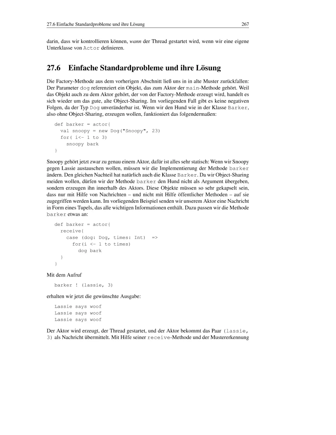 27.6 Einfache Standardprobleme und ihre Lösung