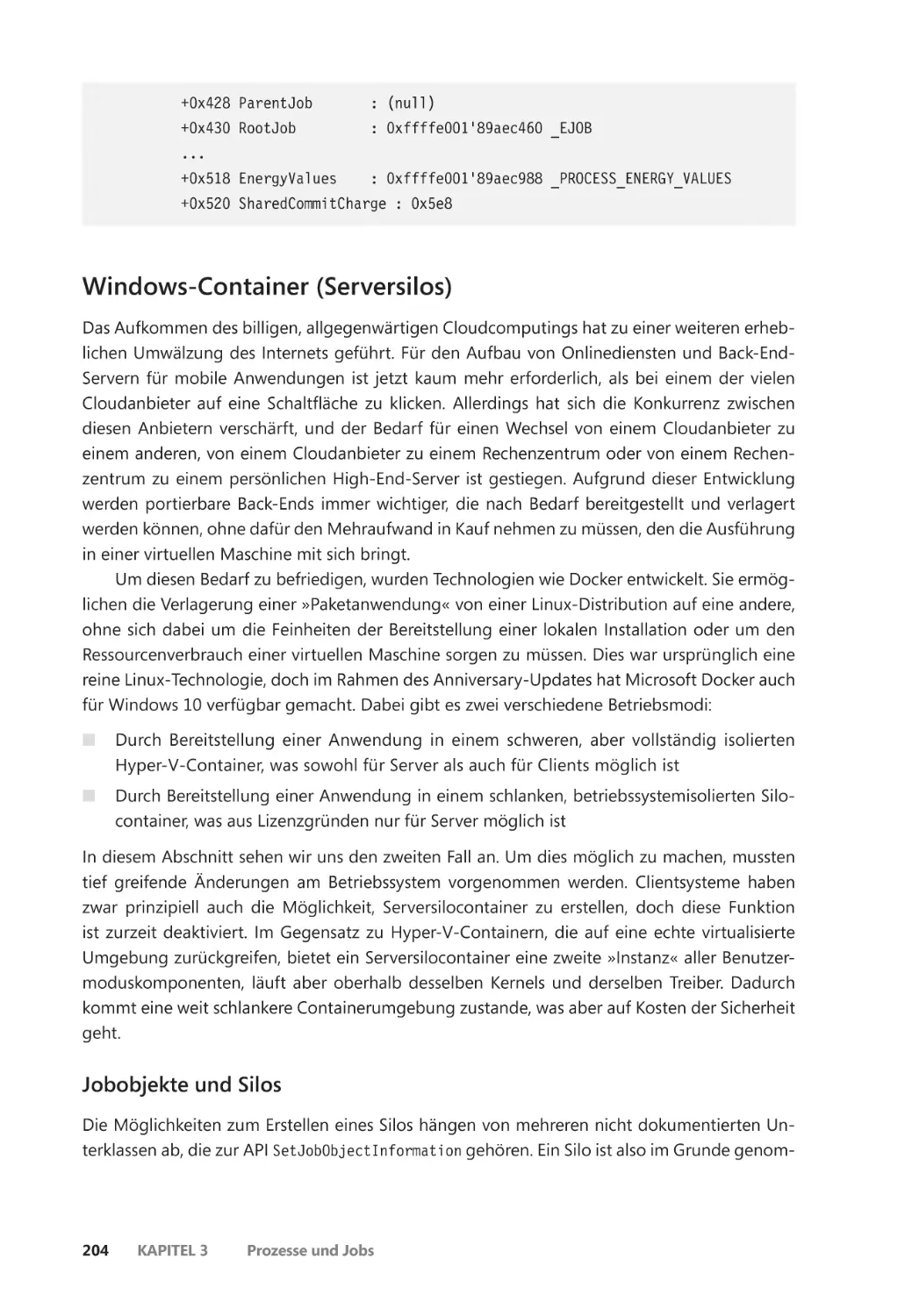 Windows-Container (Serversilos)