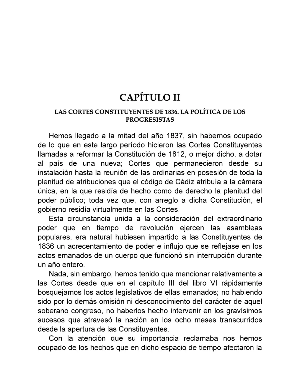 Capítulo II