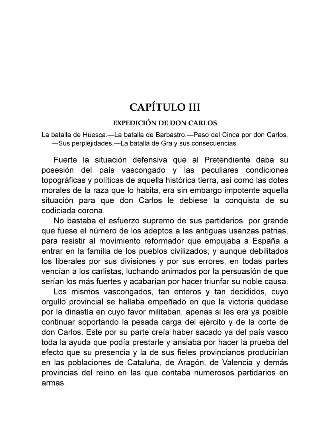 Capítulo III