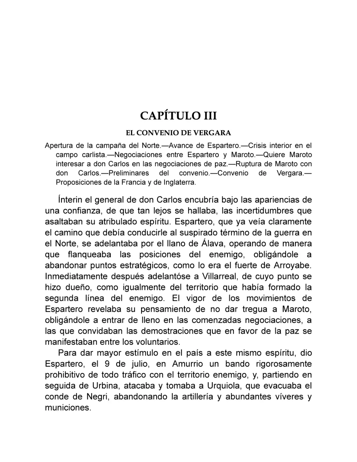 Capítulo III