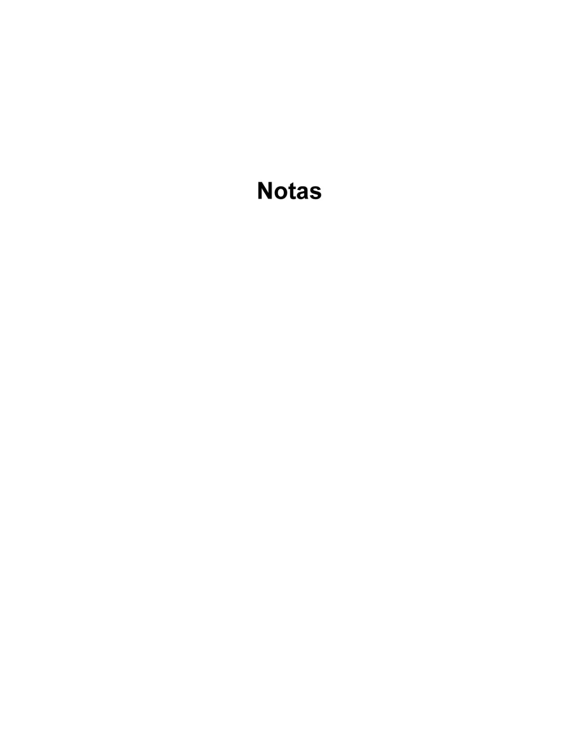 Notas