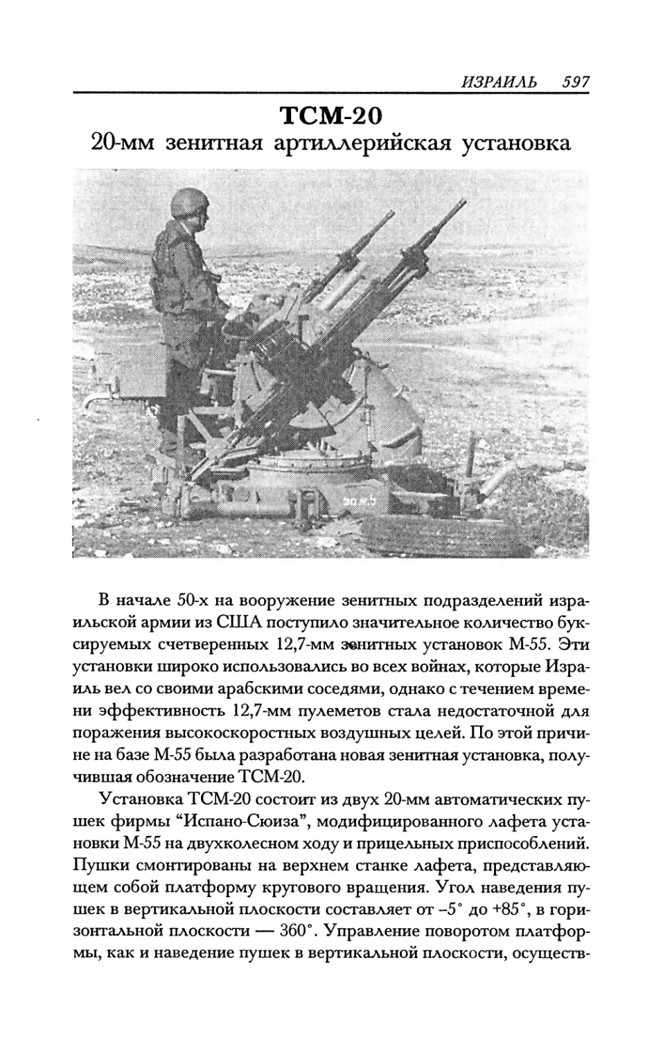 ТСМ-20 20-мм зенитная артиллерийская установка