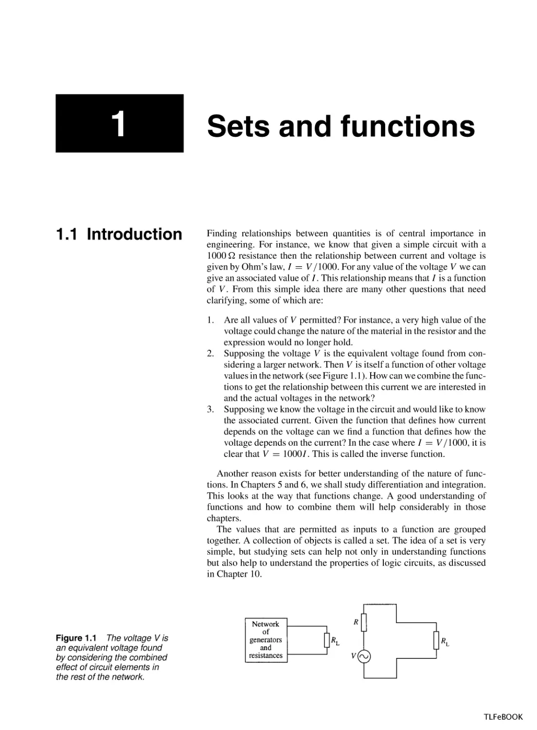 Sets and Functions