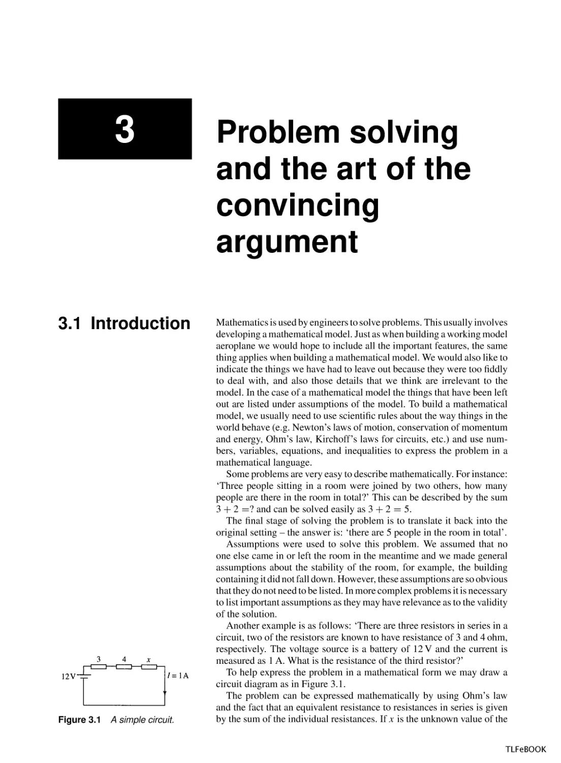 Problem solving and the art of the convincing Argument