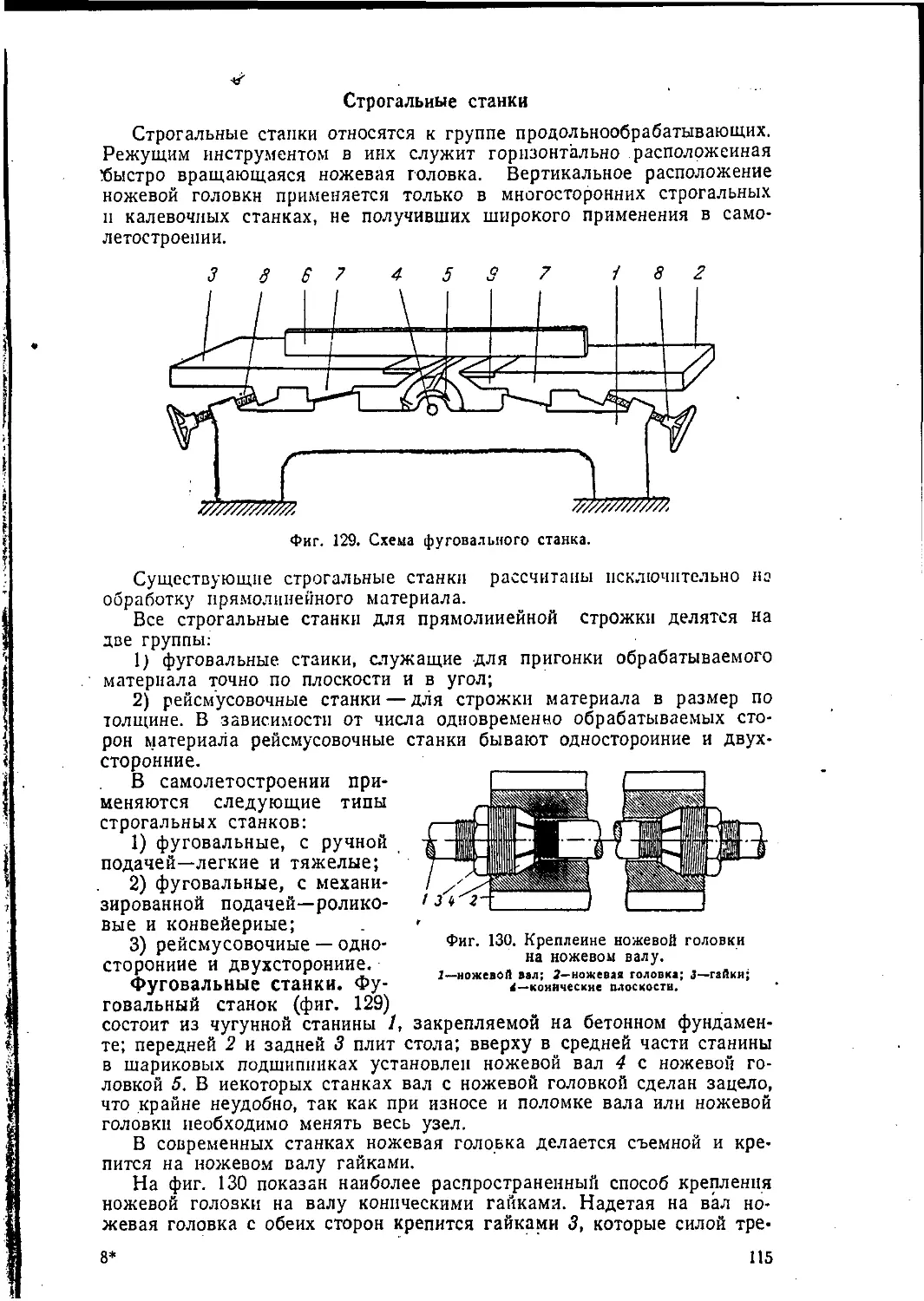 Строгальные станки