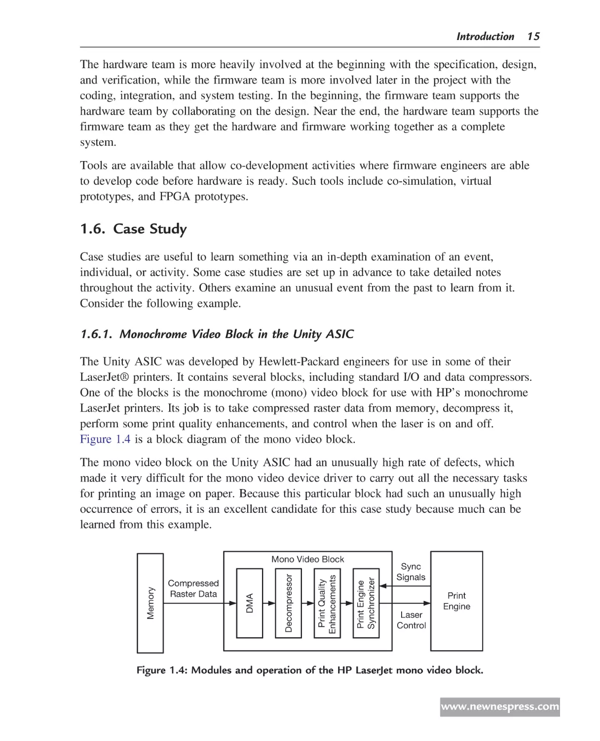 Case Study
Monochrome Video Block in the Unity ASIC