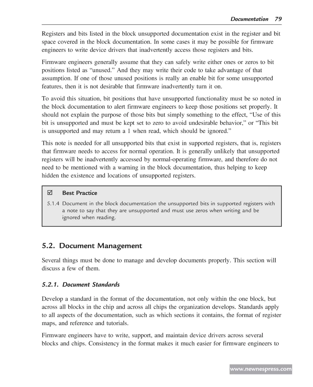 Document Management
Document Standards