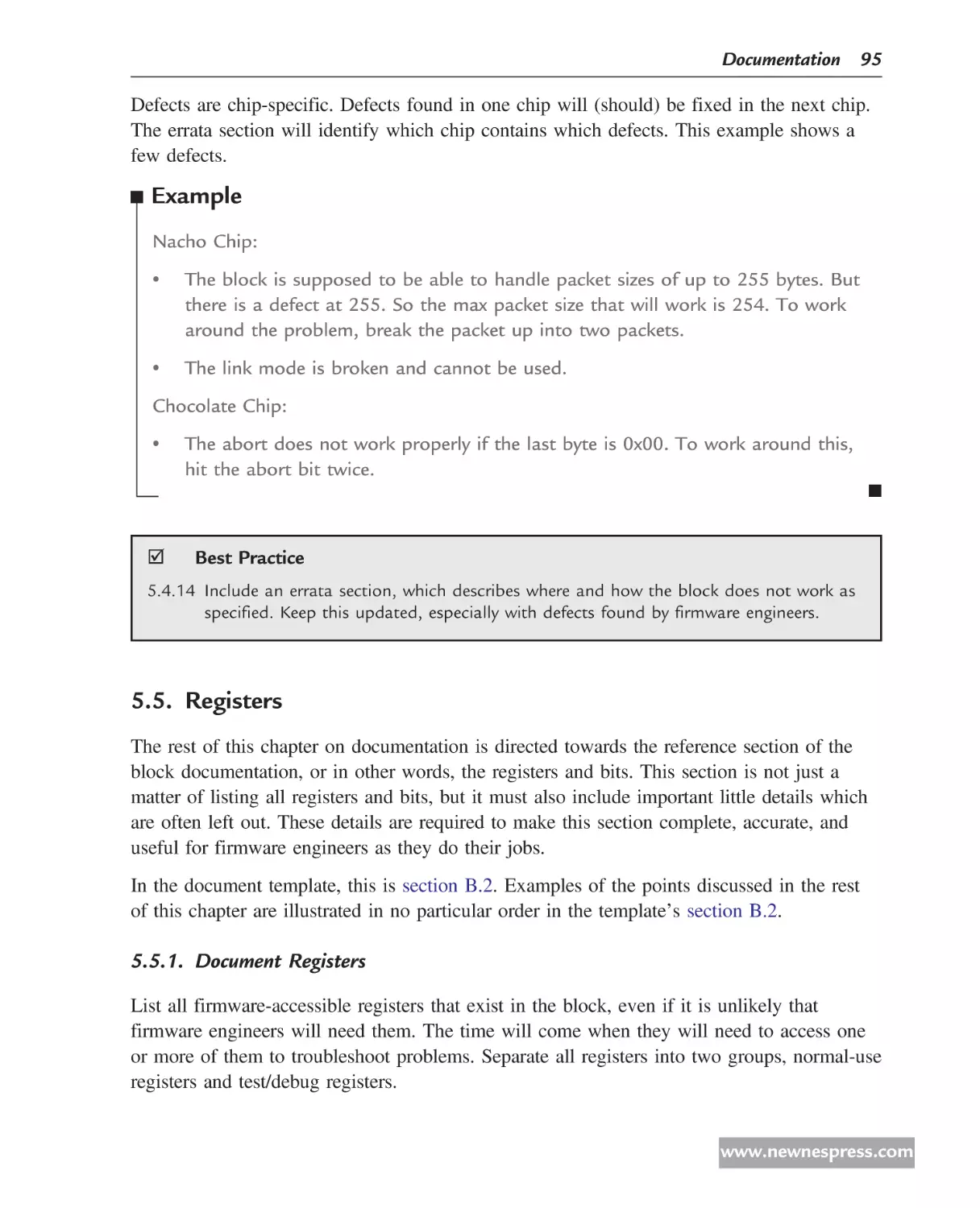 Registers
Document Registers