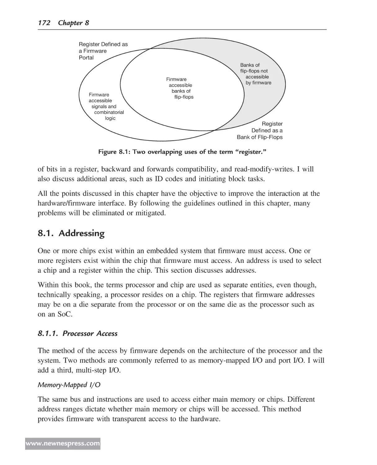 Addressing
Processor Access