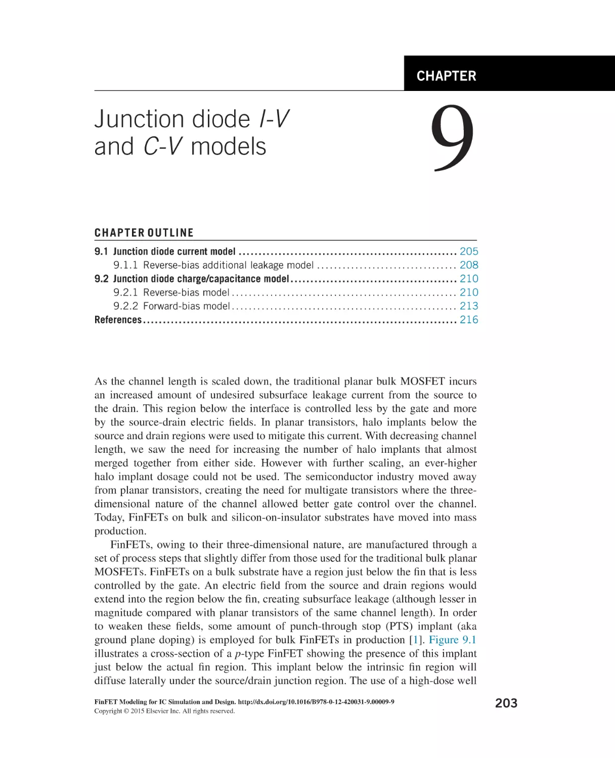 9 Junction diode I-V and C-V models