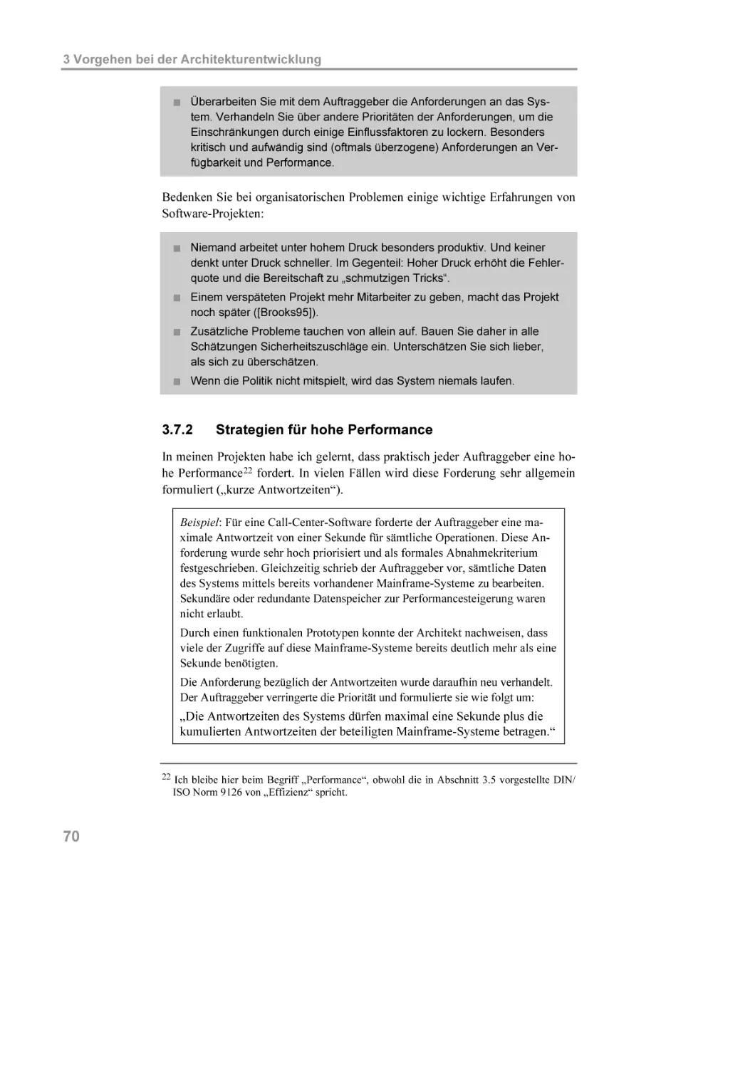 3.7.2 Strategien für hohe Performance