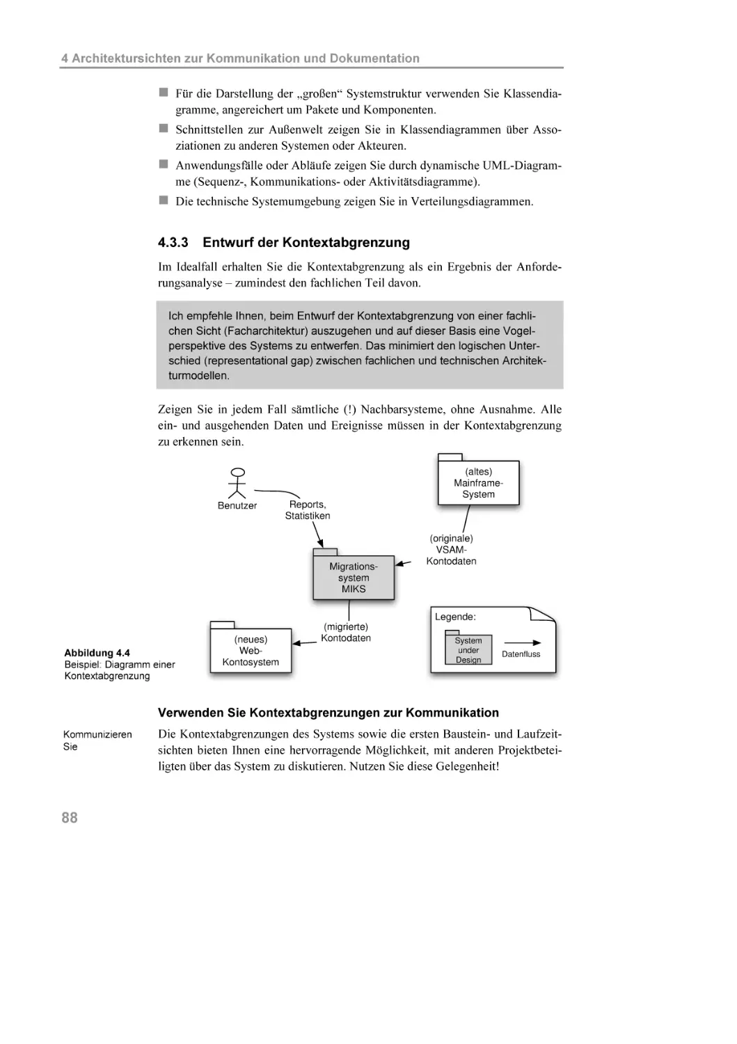 4.3.3 Entwurf der Kontextabgrenzung