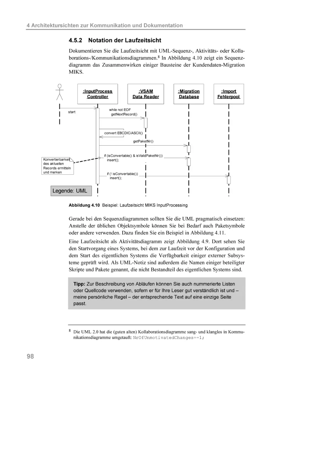 4.5.2 Notation der Laufzeitsicht