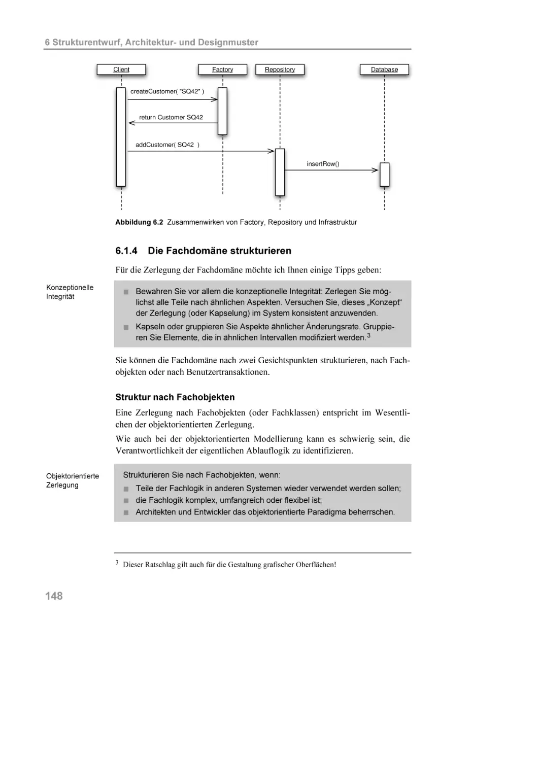 6.1.4 Die Fachdomäne strukturieren