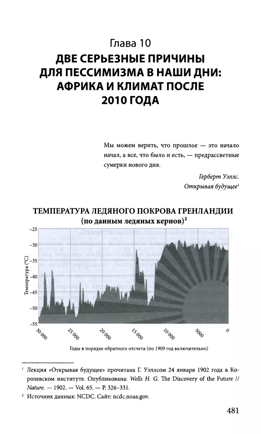 Глава 10. Две серьезные причины для пессимизма в наши дни: Африка и климат после 2010 года