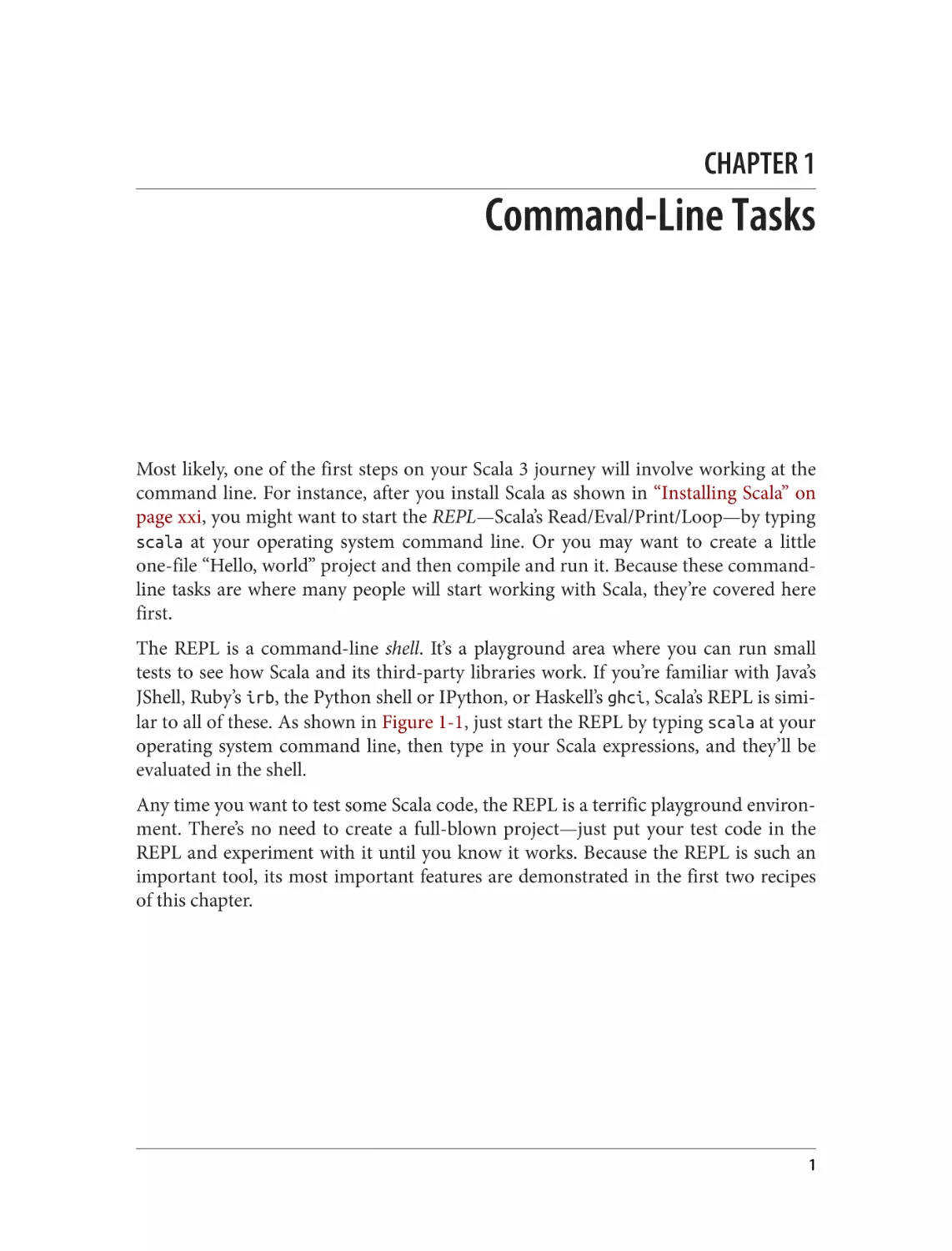 Chapter 1. Command-Line Tasks
