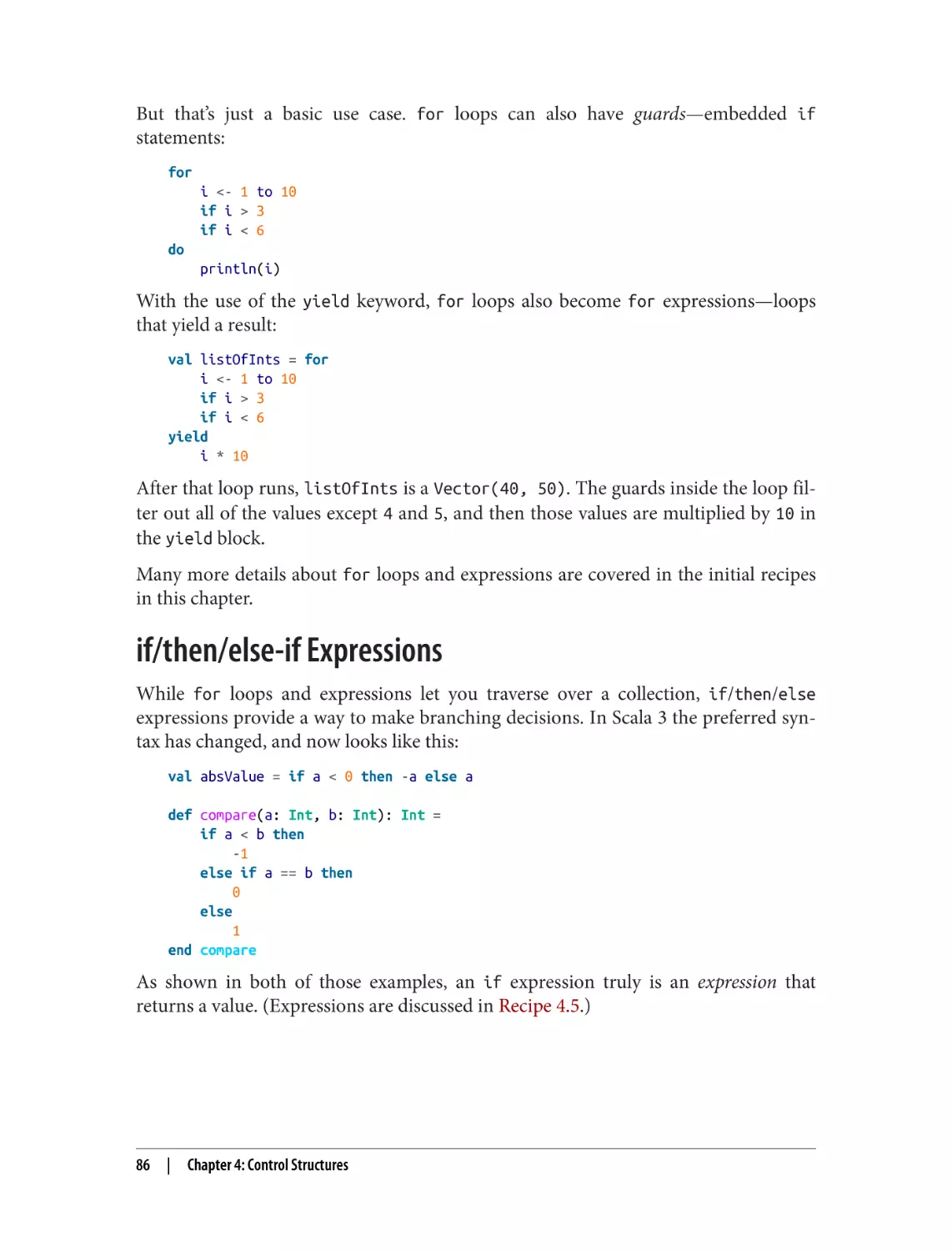 if/then/else-if Expressions