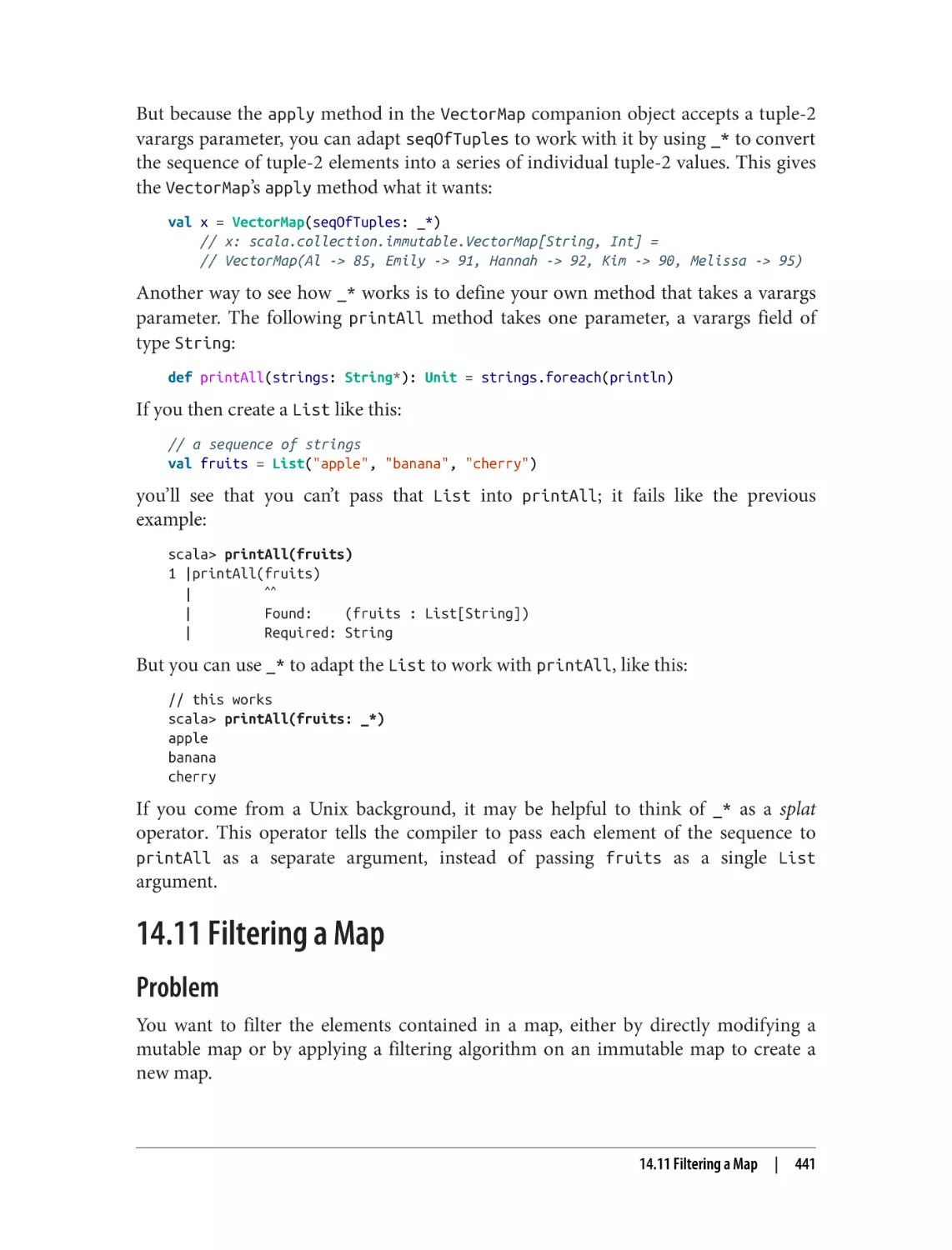 14.11 Filtering a Map
Problem