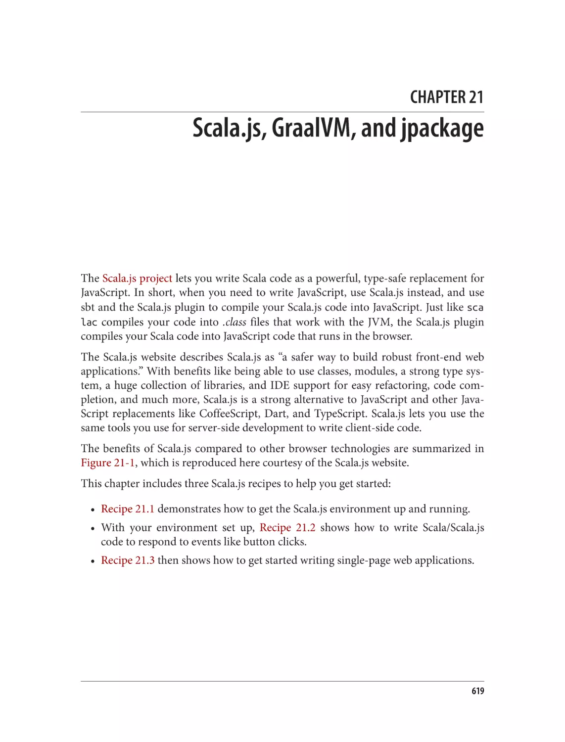 Chapter 21. Scala.js, GraalVM, and jpackage