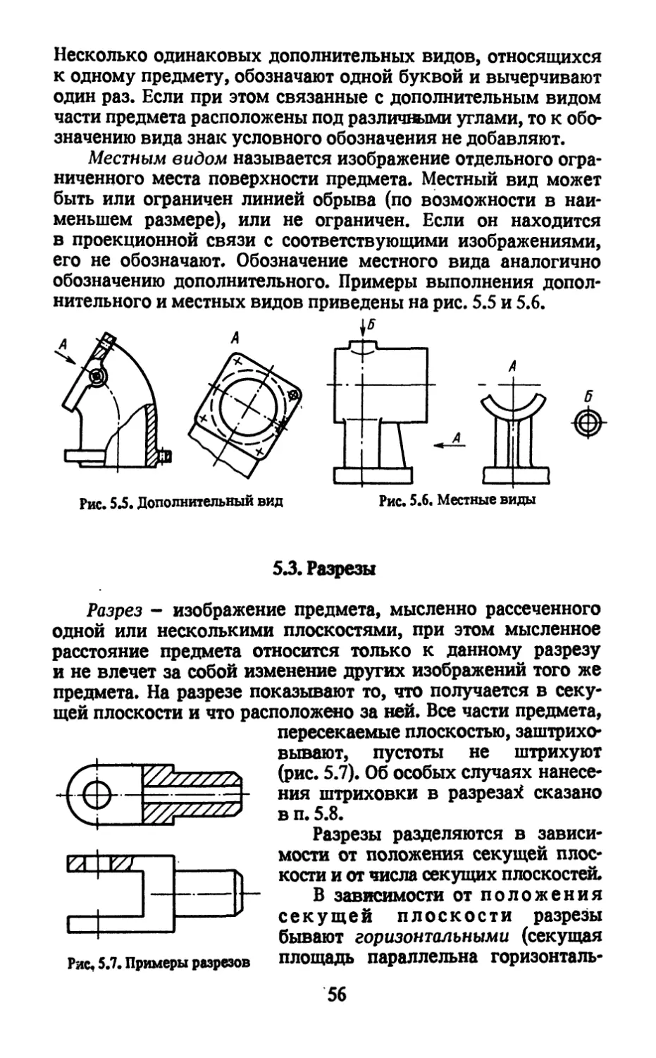 5.3. Разрезы