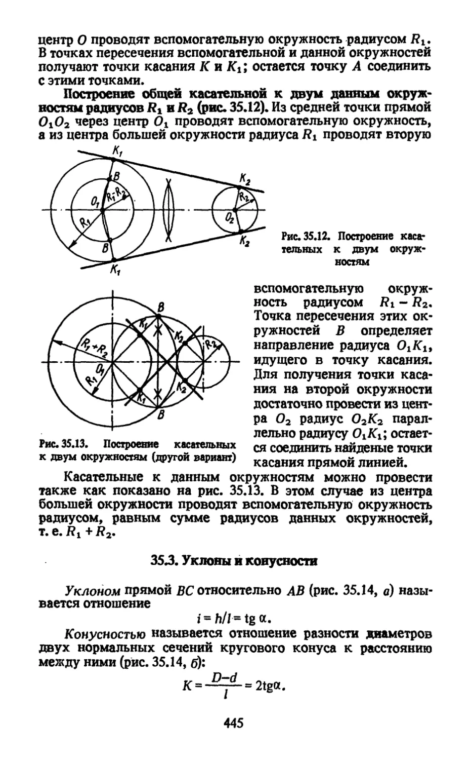 35.3. Уклоны и конусности