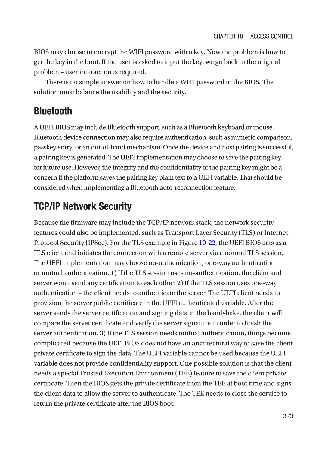 Bluetooth
TCP/IP Network Security