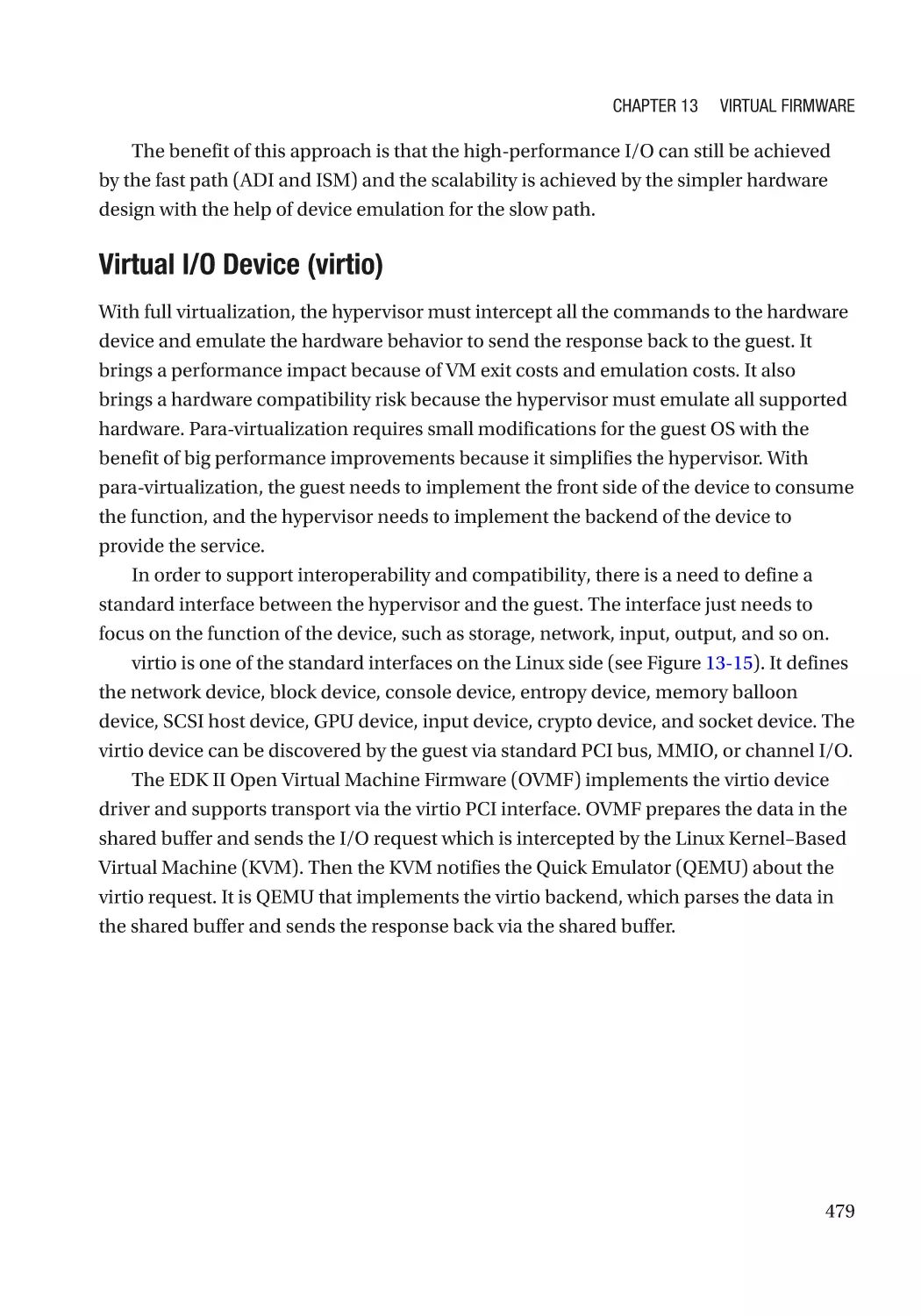 Virtual I/O Device (virtio)