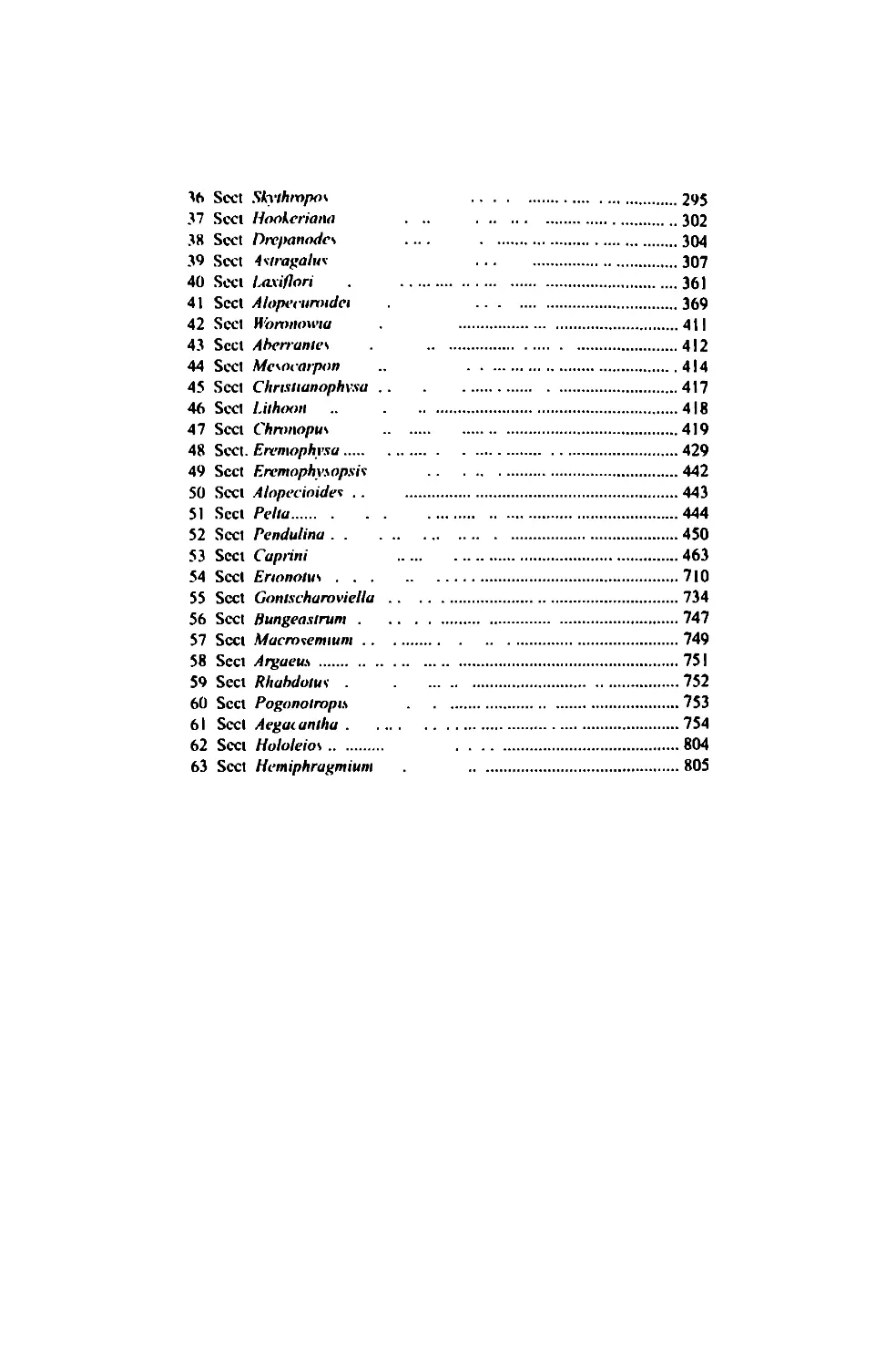 A taxonomic revision of the genus Astragalus L. (Leguminosae) in the ...