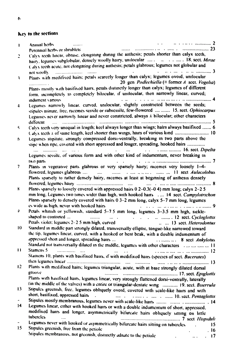 A taxonomic revision of the genus Astragalus L. (Leguminosae) in the ...