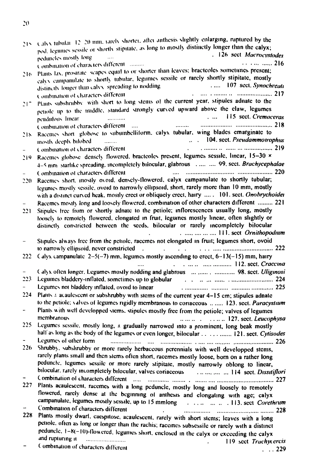 A taxonomic revision of the genus Astragalus L. (Leguminosae) in the ...