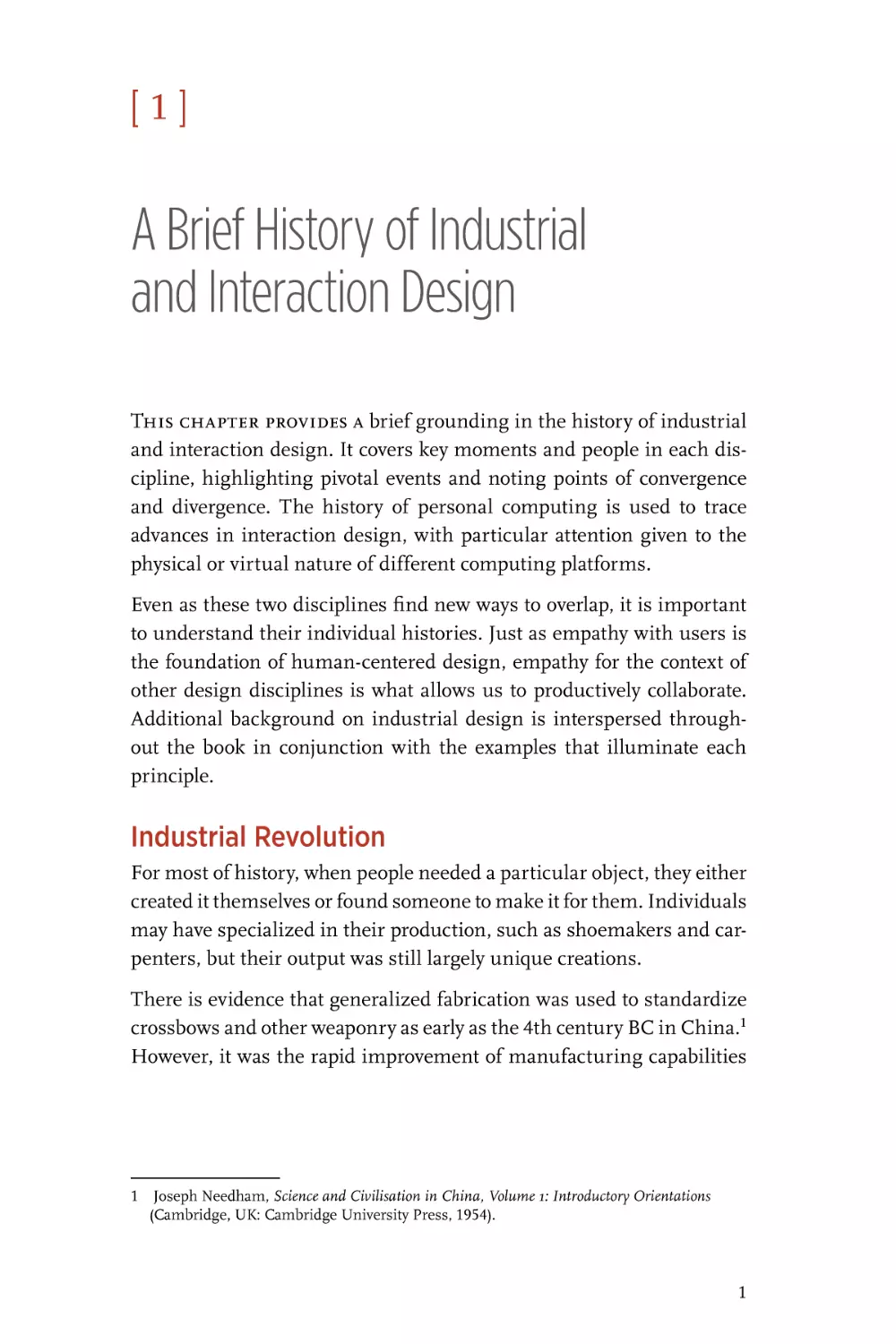 Chapter 1
Industrial Revolution