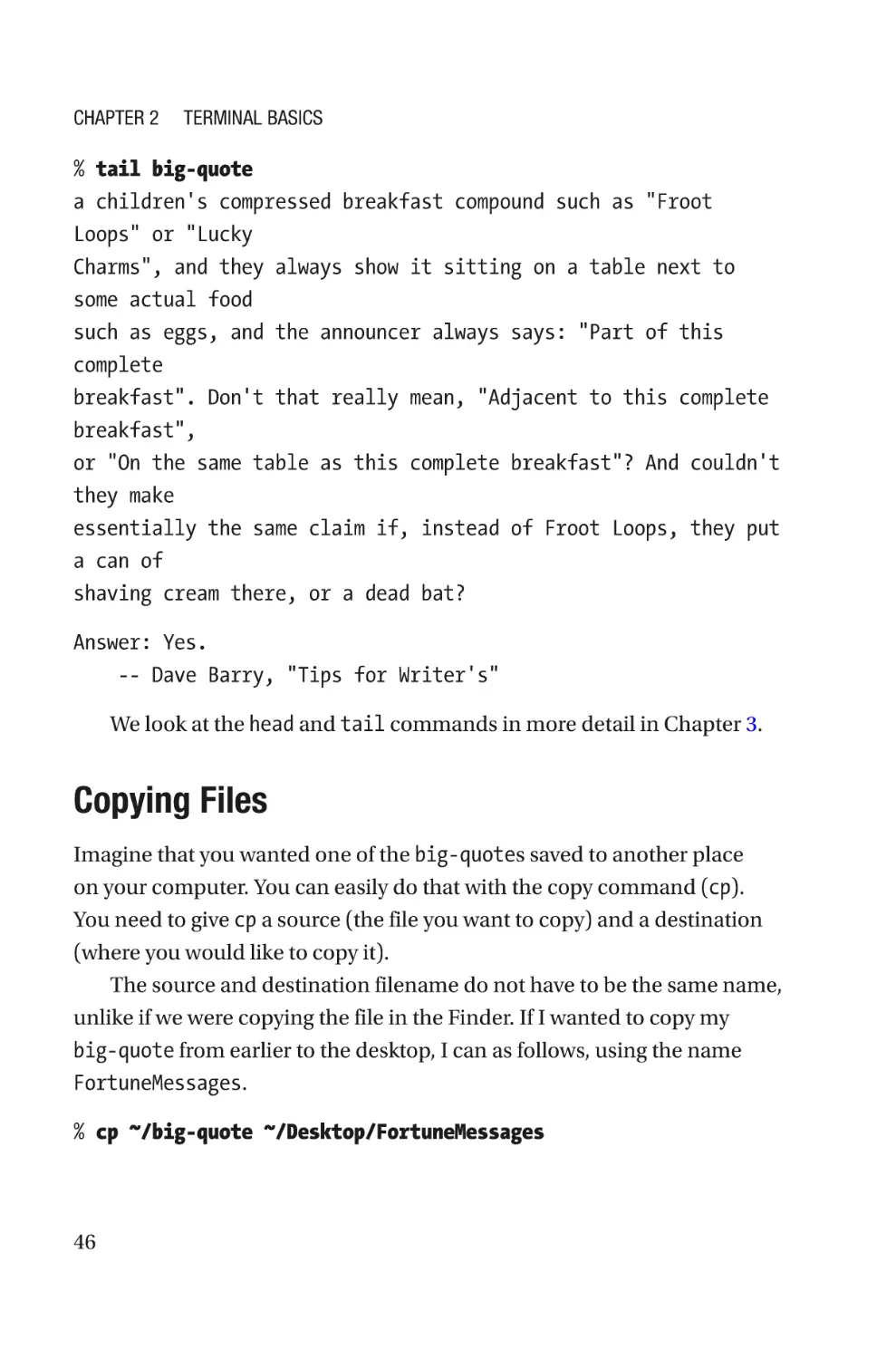 Copying Files