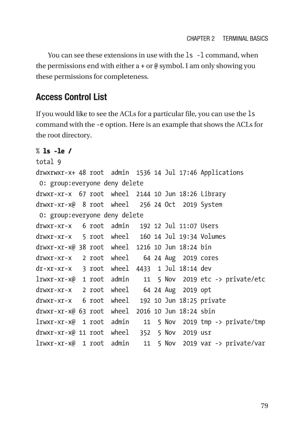 Access Control List