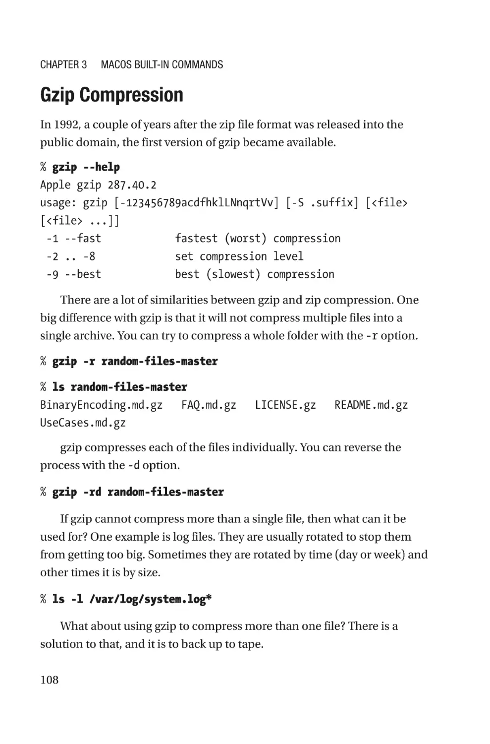 Gzip Compression