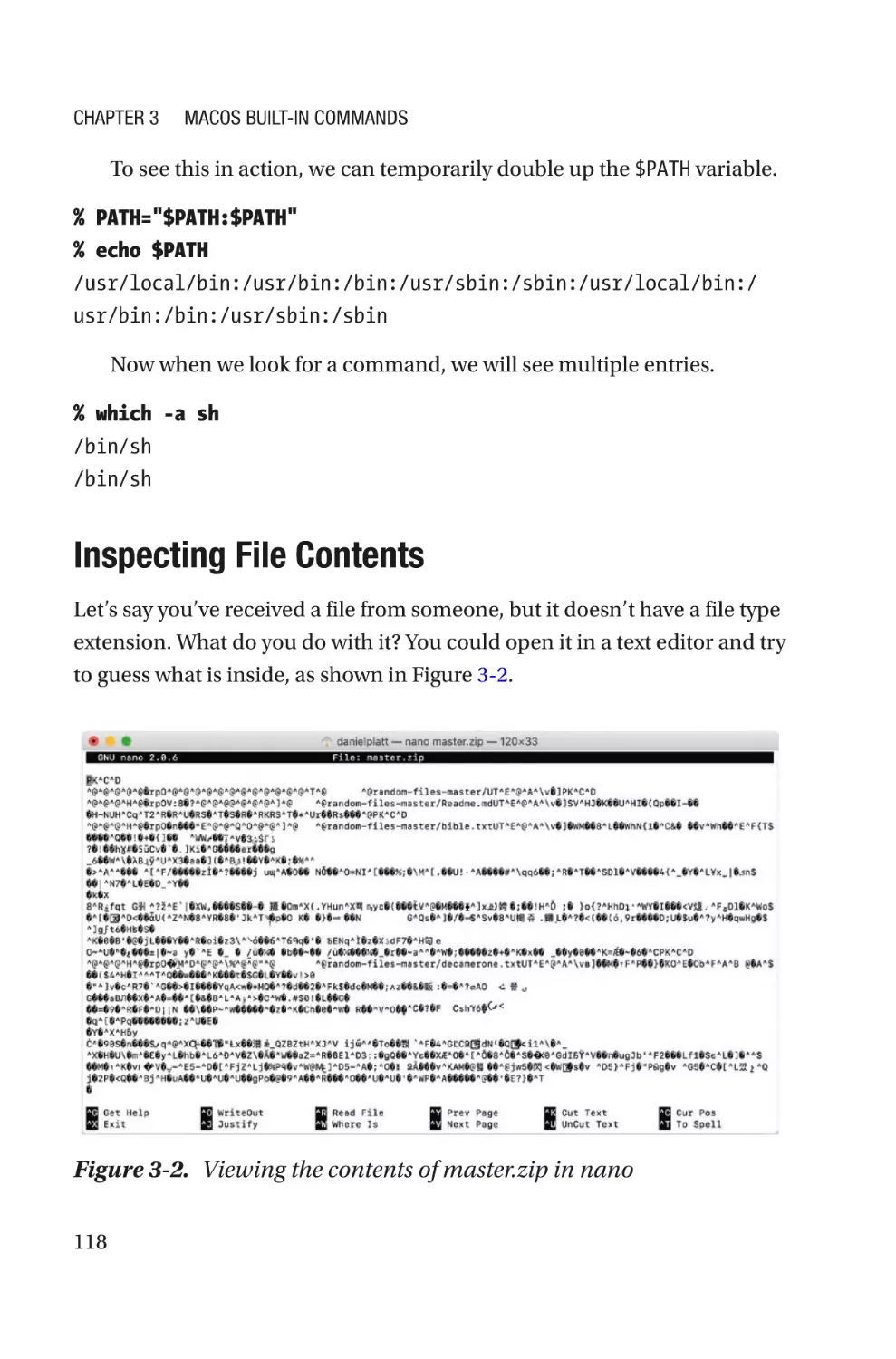 Inspecting File Contents