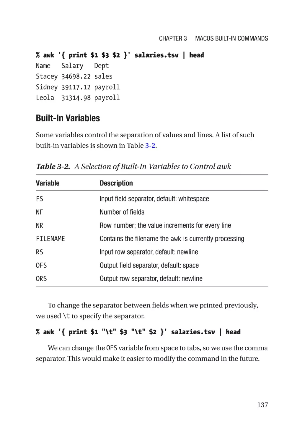 Built-In Variables