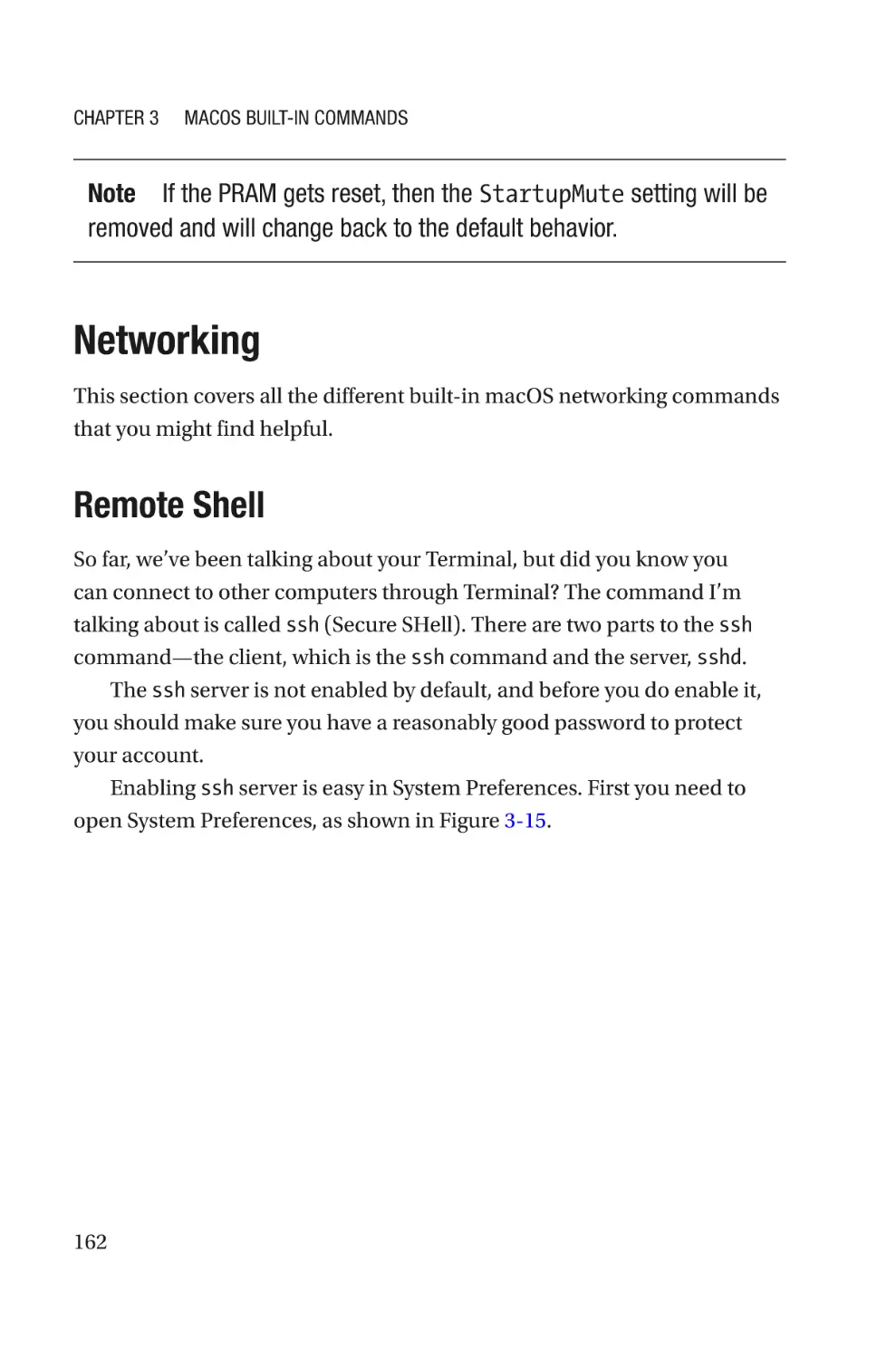 Networking
Remote Shell