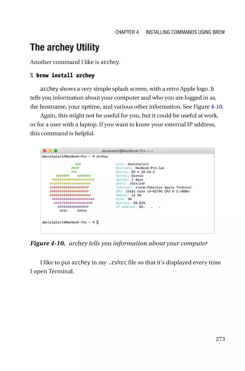 The archey Utility