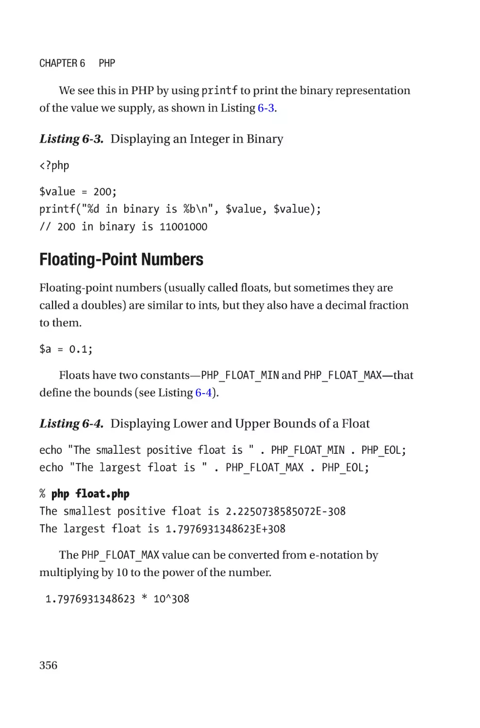 Floating-Point Numbers