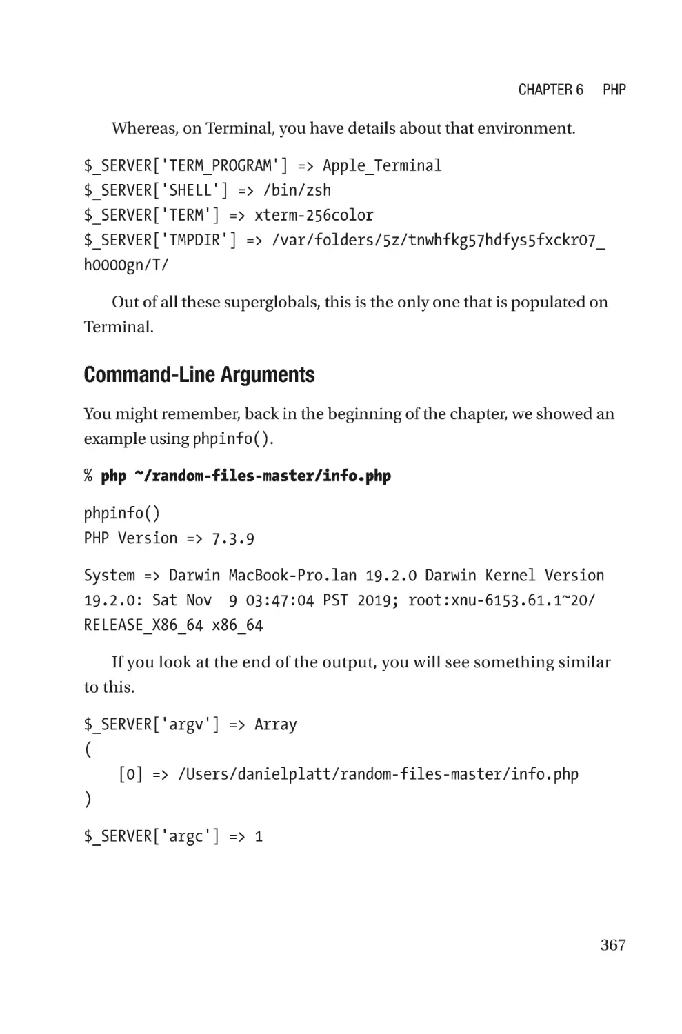 Command-Line Arguments