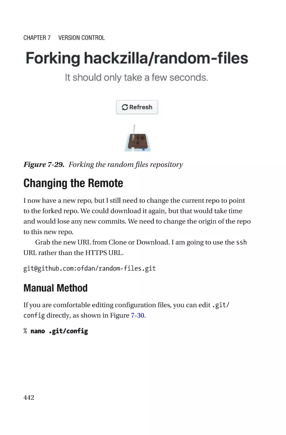 Changing the Remote
Manual Method