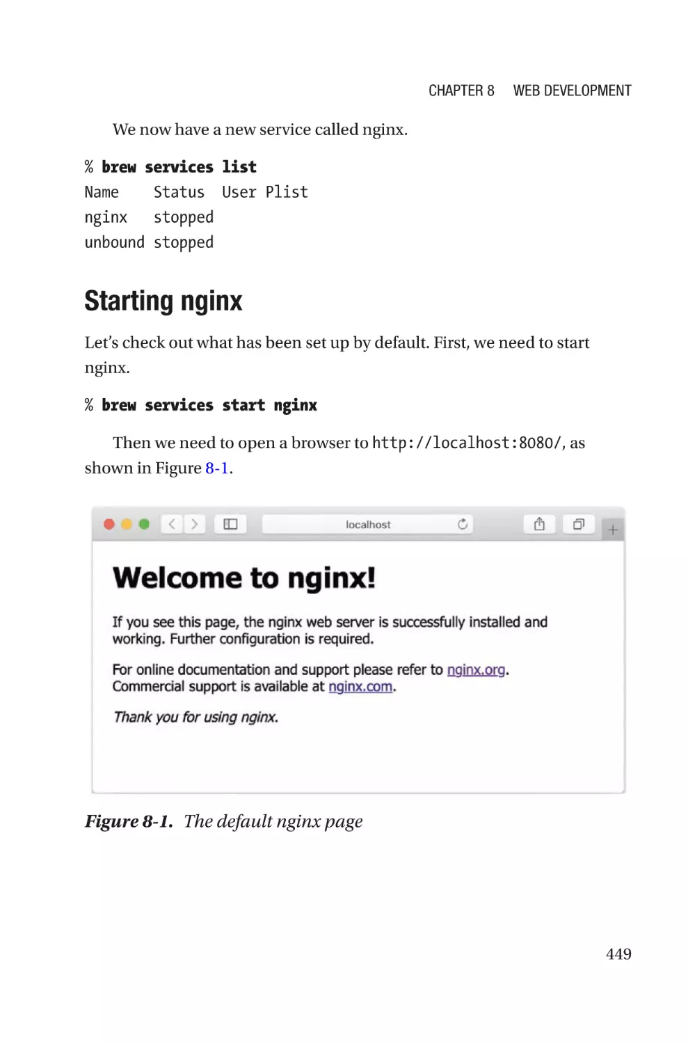 Starting nginx